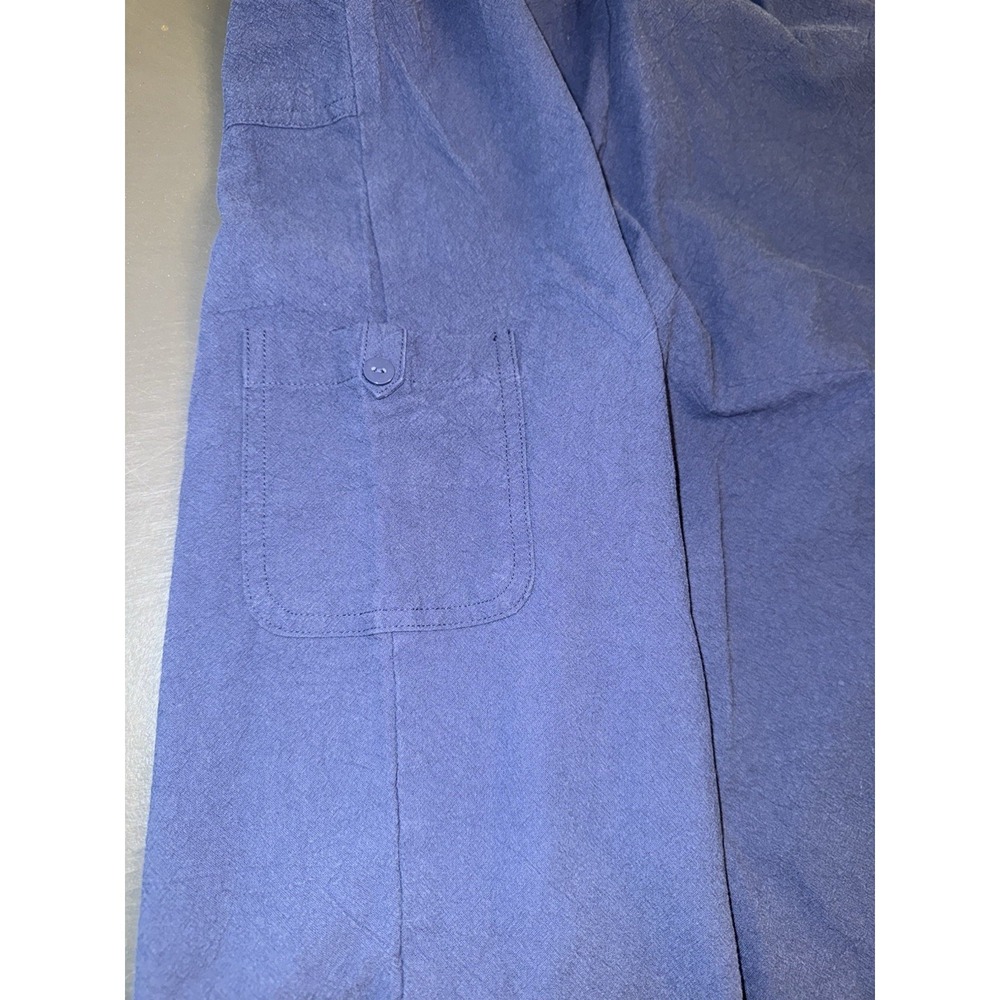 Alfred‎ Dunner Womens Capris Navy Size 8P Classic Fit Petite Capris With Pockets